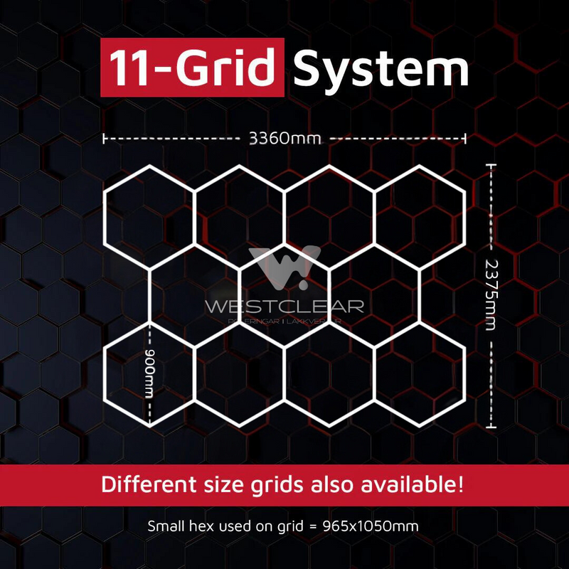 Hexagon: 11-Grid System