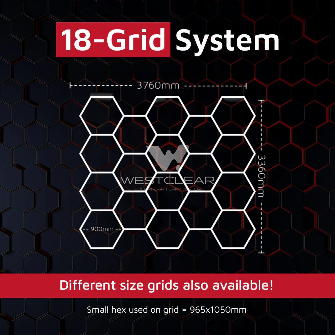 Hexagon: 18-Grid System