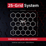 Hexagon: 25-Grid System