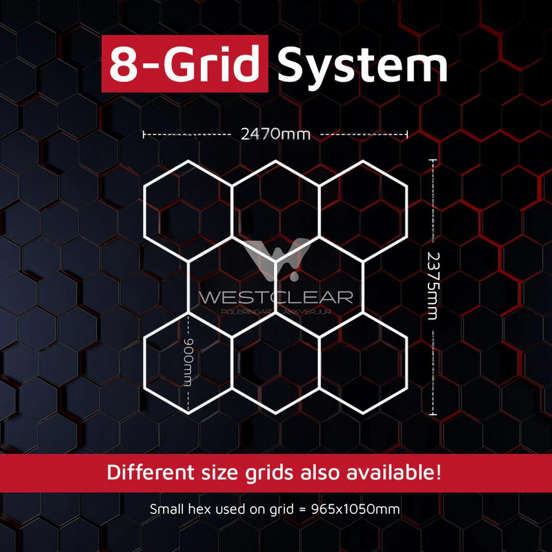 Hexagon: 8-Grid System