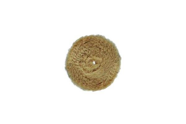 YELLOW WOOL POLISHING PAD MEDIUM - Ø 130/145mm