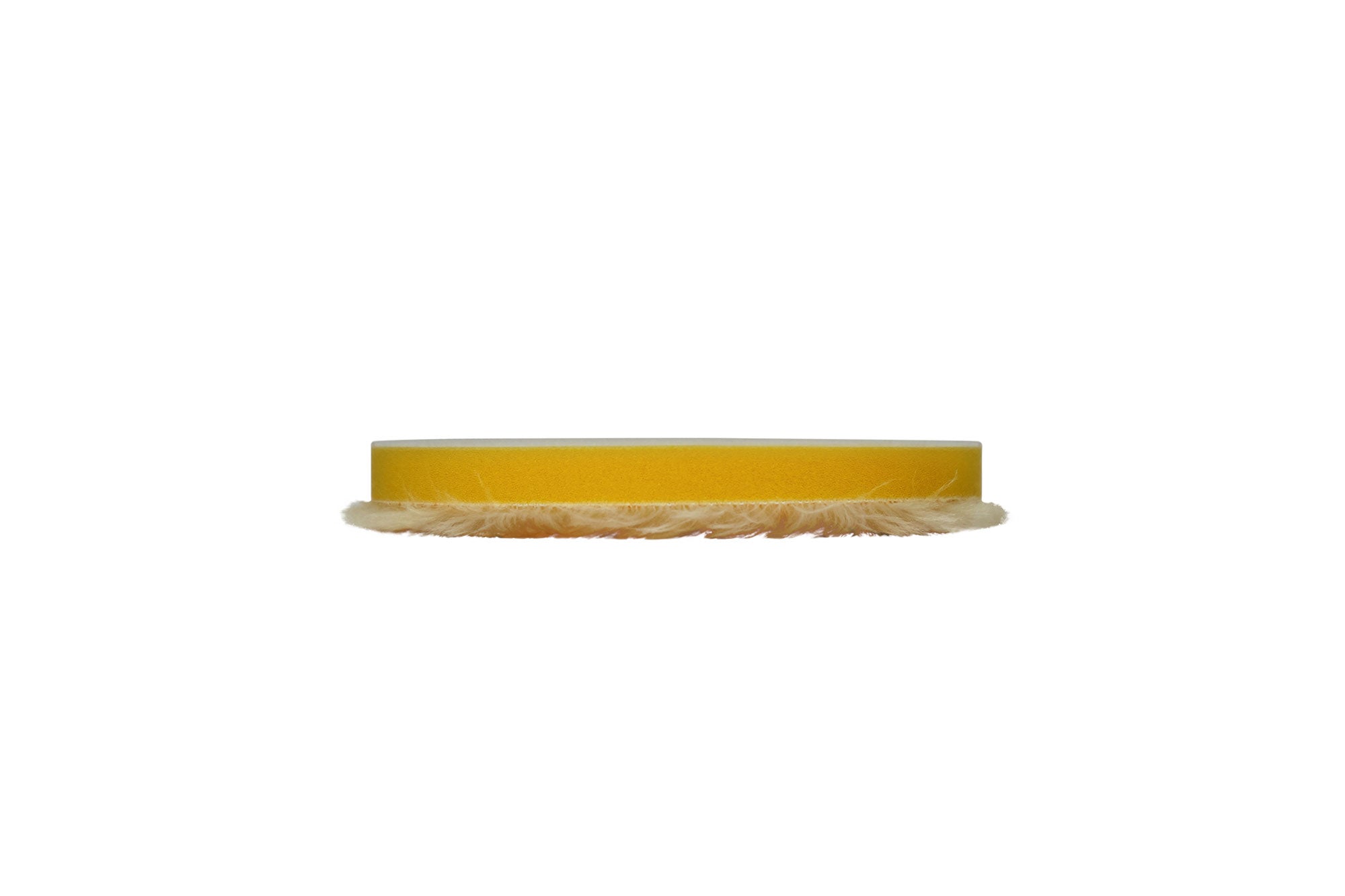 YELLOW WOOL POLISHING PAD MEDIUM - Ø 130/145mm